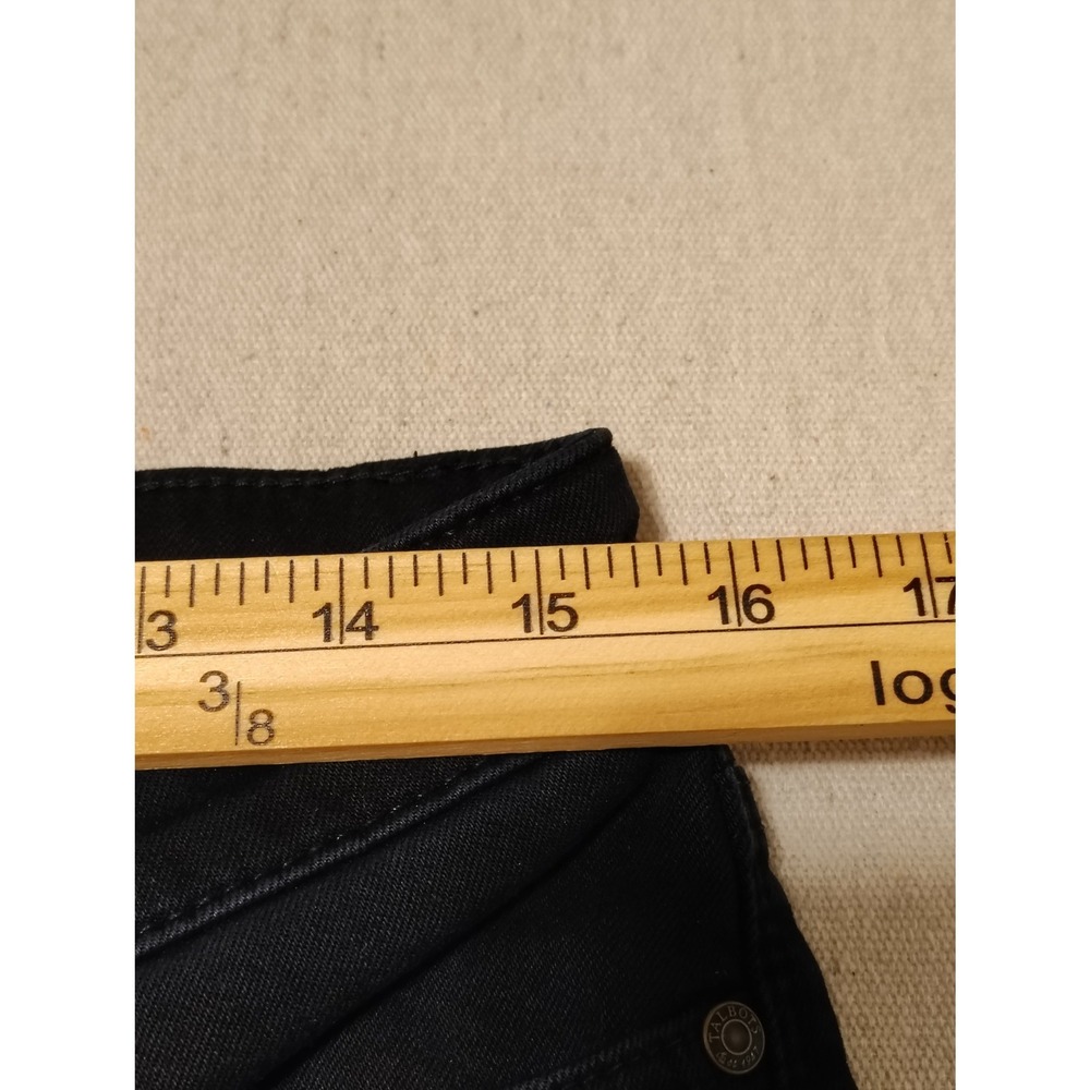 Talbots Flawless Five-Pocket Straight Leg Jeans Black Size 10 Womens Pants - Picture 5 of 8